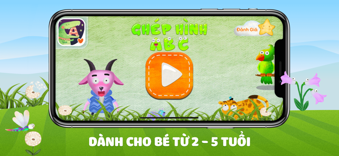 Dạy Bé Học Chữ Cái - Ghép Hình