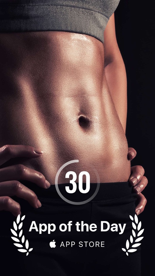 #2. 30 Day Fitness - Home Workout (iOS) By: Mosaic S.r.l.