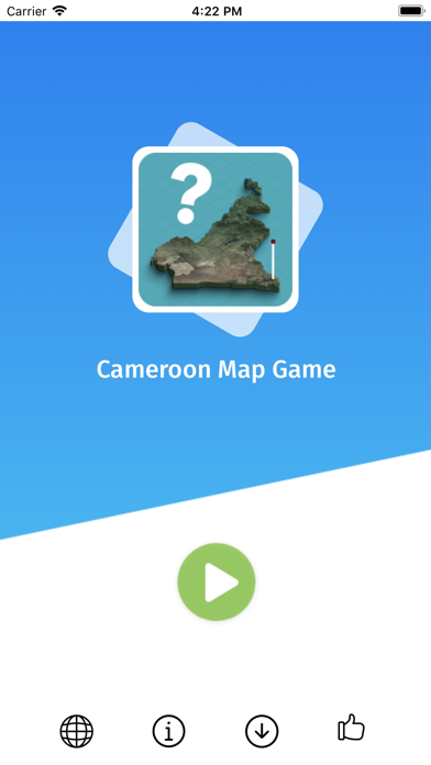 Cameroon: Regions Quiz Game Screenshot