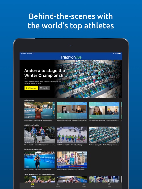 Screenshot #2 for TriathlonLive - Triathlon TV