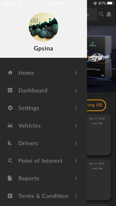 GPSINA Corporate screenshot 2