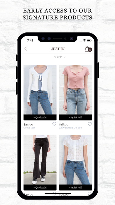 Brandy Melville Europe Screenshot