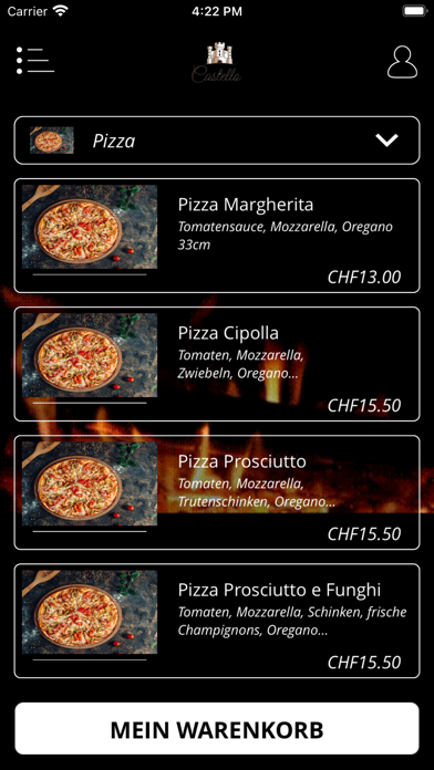 Pizzeria Castello Schmerikon Screenshot