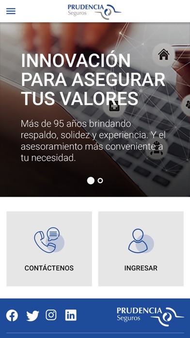 Prudencia Seguros Screenshot