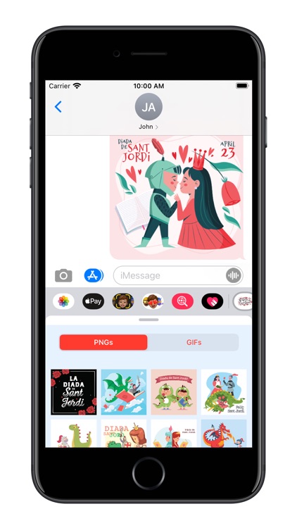 Sant Jordi - GIFs & Stickers