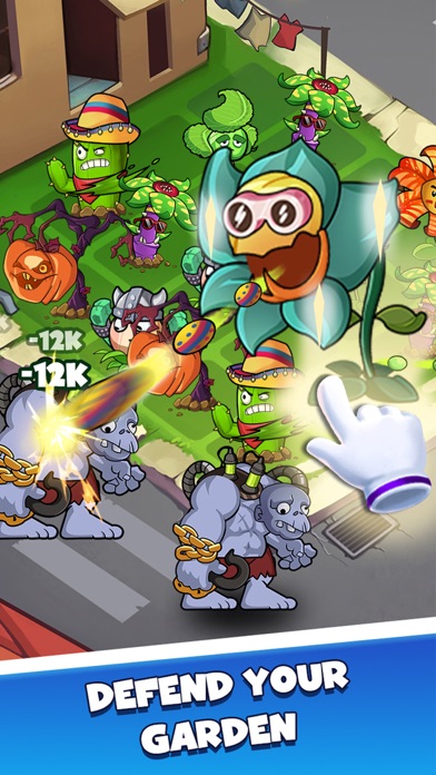 Merge Plants - Monster Defense Screenshot