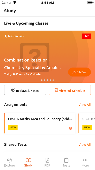 How to cancel & delete Vedantu Learning App from iphone & ipad 3