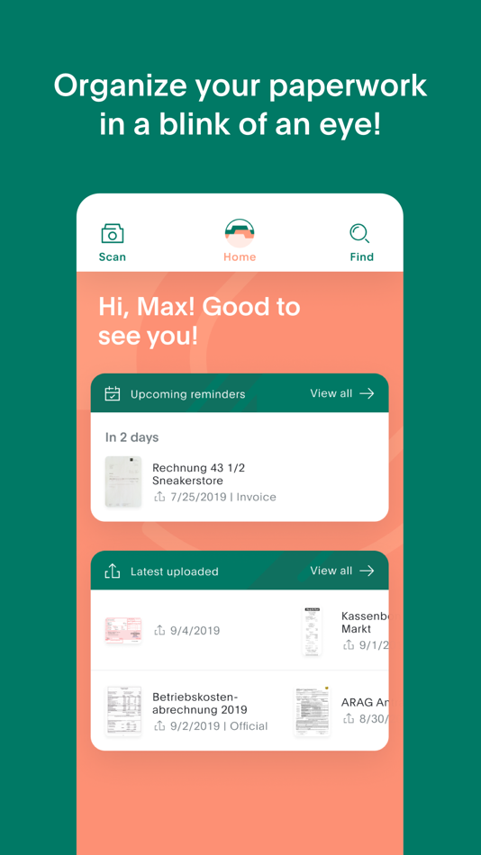 #1. docomondo – smart filing (macOS) 由: Panera Tec AG