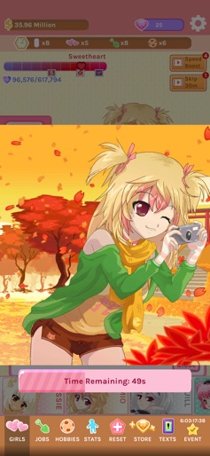 Crush Crush - Idle Dating Sim screenshot