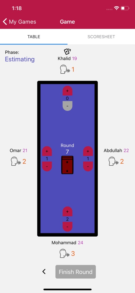Estimation Score Calculator - Games App | MWM