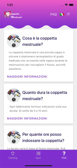 Game screenshot MyCoppetta Mestruale apk