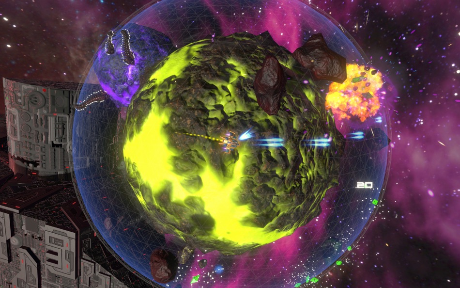 #7. Orbital Invaders. Space action (macOS) 由: Alexandr Lobanov