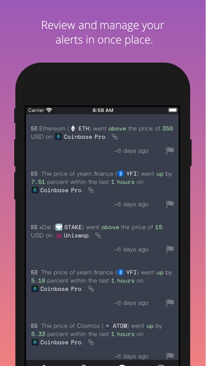 Cryptocurrency Alerting screenshot-7