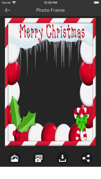 Christmas Wishes Card Greeting Screenshot