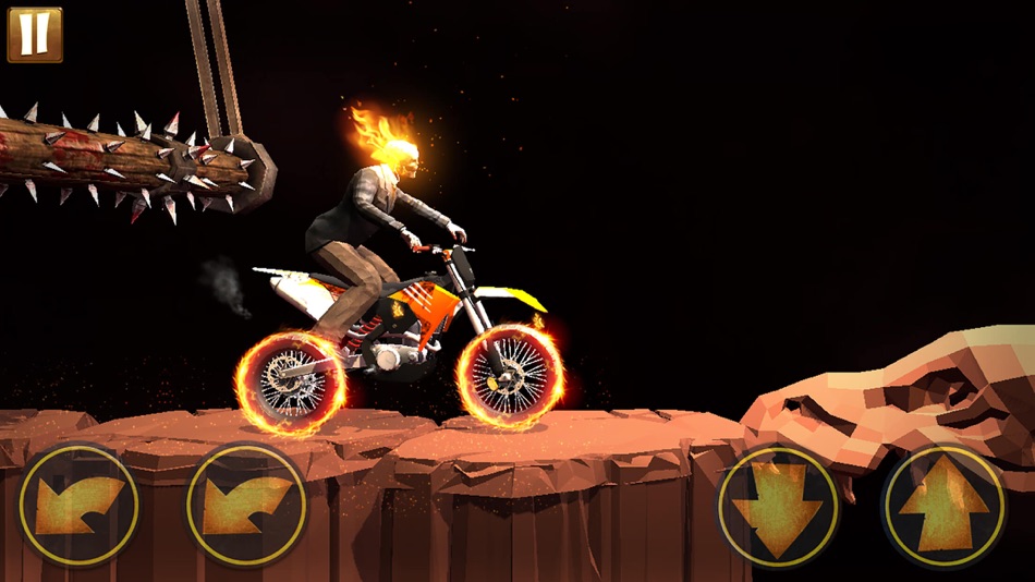 #3. Ghost Stunt Hell Ride (iOS) 由: Mohd Ajmal