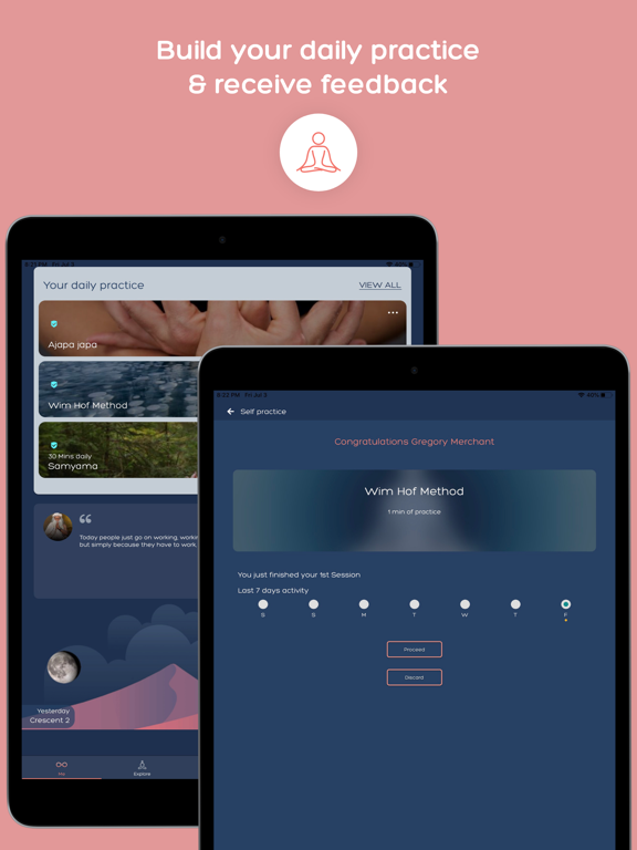 AUMHUM Self-Care & Sleep iPad screenshot 5 - Health & Fitness app
