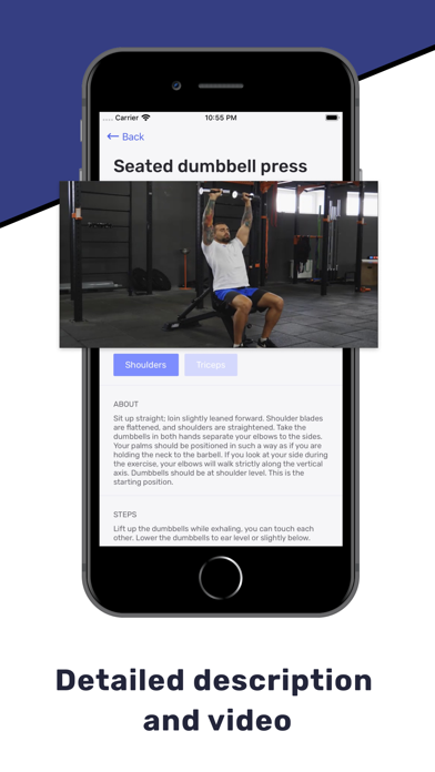 MuscleWay: Gym workout tracker Screenshot