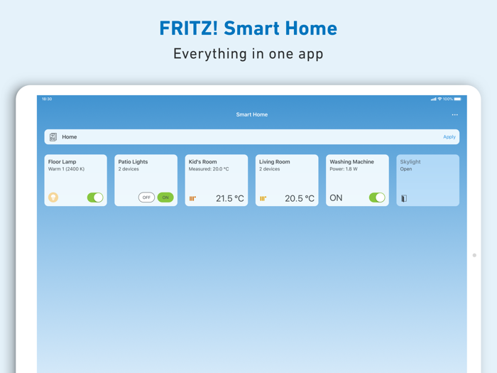 FRITZApp Smart Home