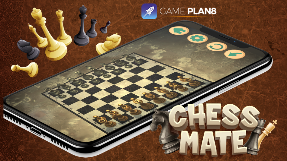 #1. ChessMate* (iOS) Podle: Game Plan8