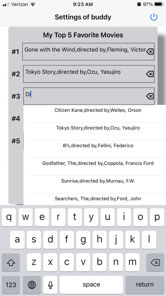 #8. MovieBuddy4Fun (iOS) โดย: Guanrao Chen