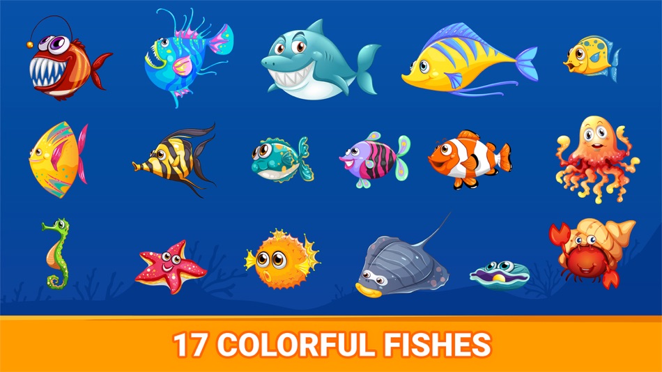 #4. Kids Fishing: Fish Baby Games (iOS) Por: KOMPVEL, OOO