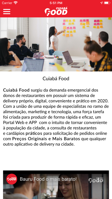 Cuiabá Food Screenshot