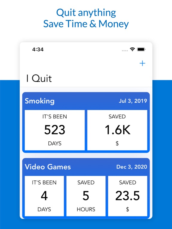 Screenshot #4 pour Quit Anything - X days since