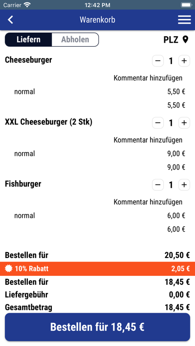 USA Burger and Hot Dog Screenshot