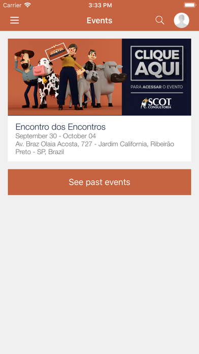 How to cancel & delete Eventos Scot Consultoria from iphone & ipad 1