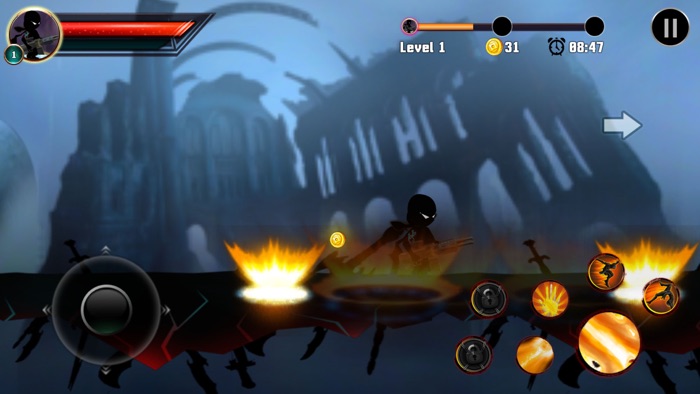 shadow of the stickman batlle