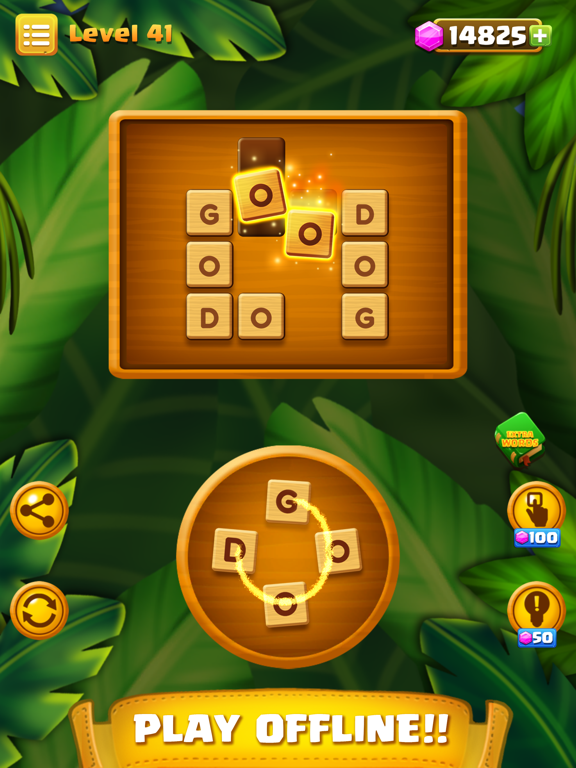 Word Cross Jungle screenshot 3