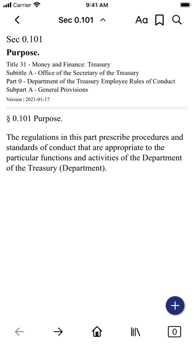 CFR 31 by PocketLaw Screenshot