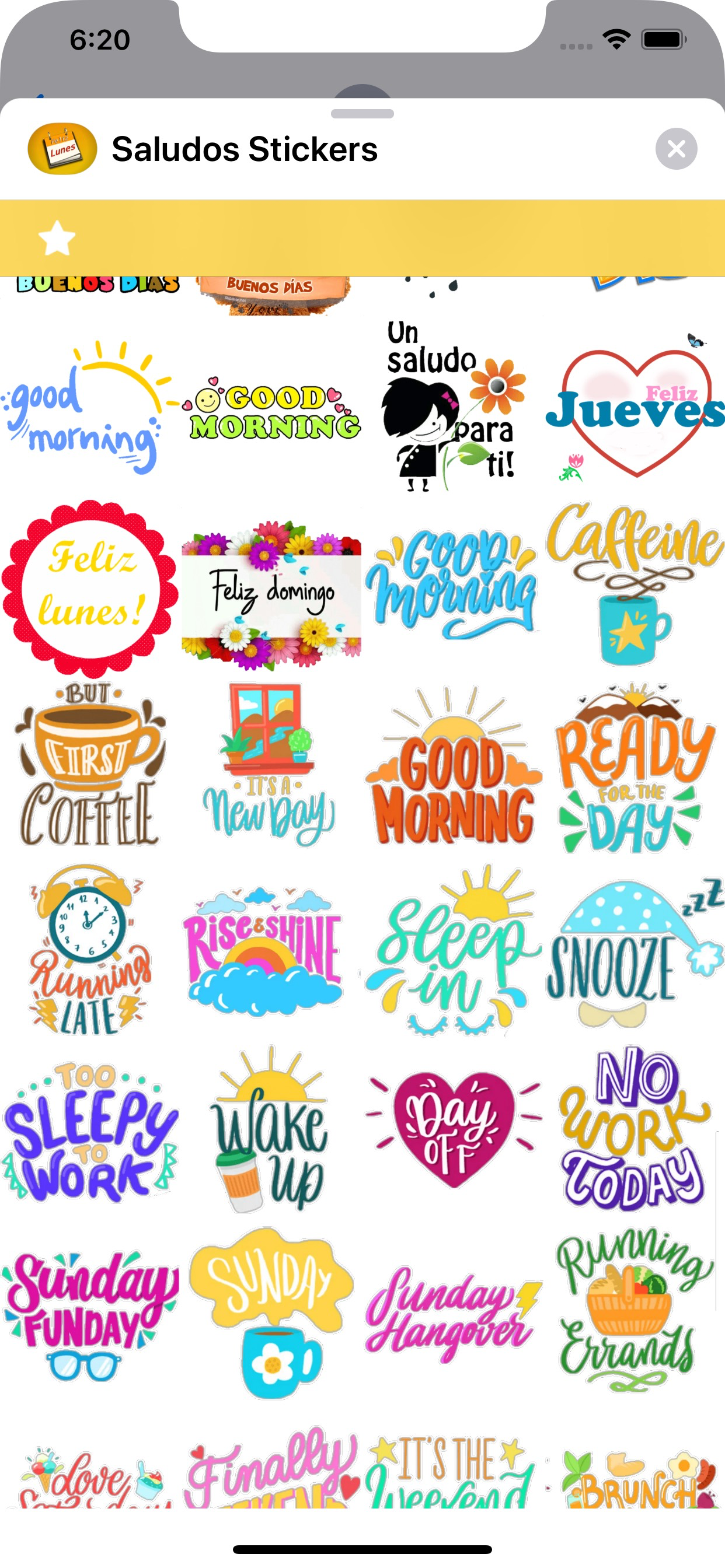 Saludos Stickers