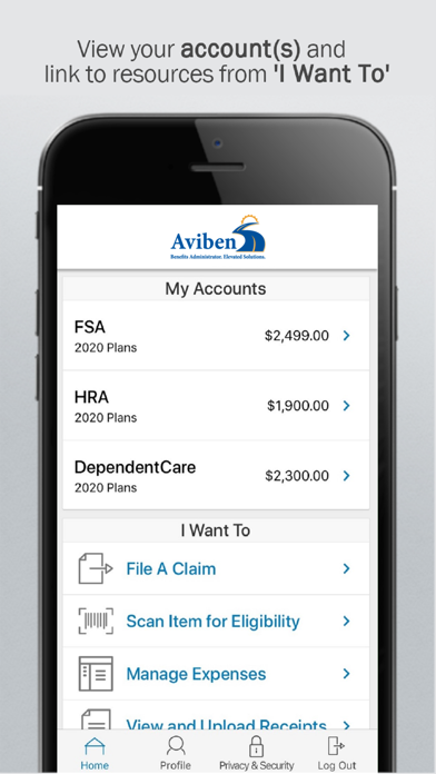 Aviben Benefits Administrator Screenshot