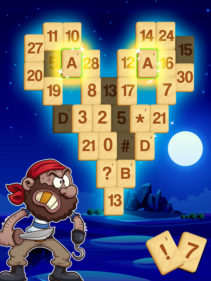 Mahjong Pirate Plunder Quest