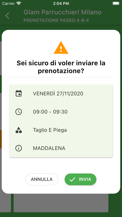 iPrenota Screenshot