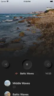 sleepy - ocean waves iphone screenshot 1