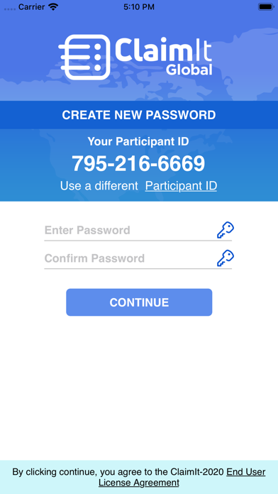 ClaimIt Global Screenshot