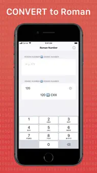 Roman Number Converter iphone bilder 1