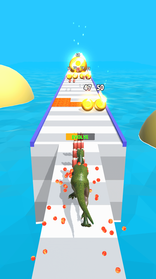 #4. Dino Run 3D (iOS) 由: Emre Yilmaz