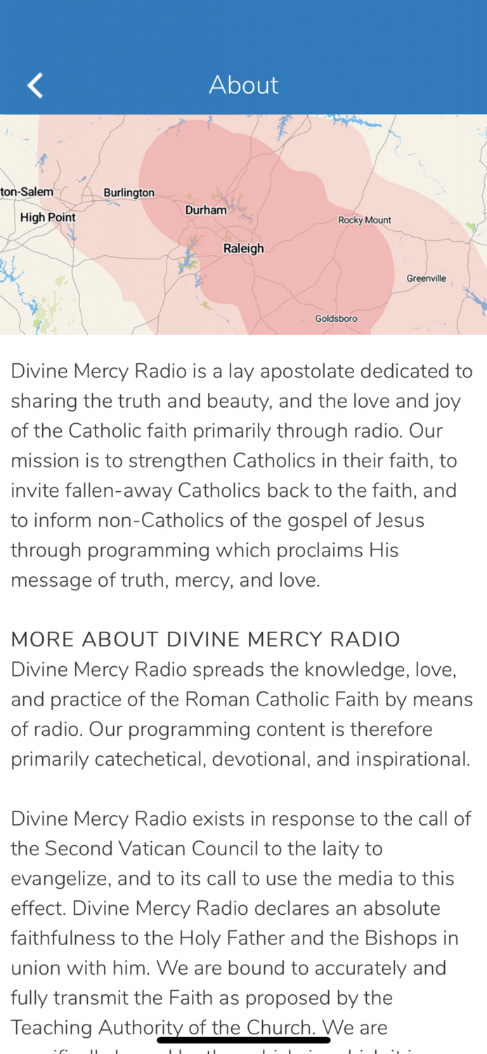 Divine Mercy Radio - NC