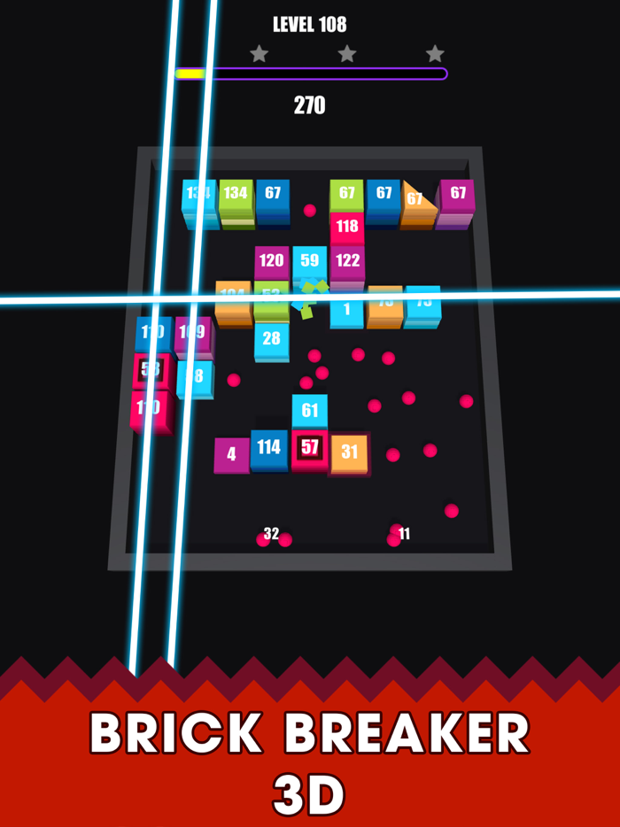 Bricks Breaker - Balls 3D
