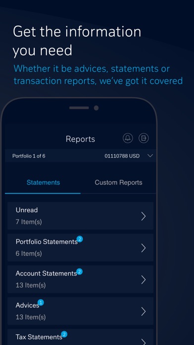 Deutsche Wealth Online LUX Screenshot
