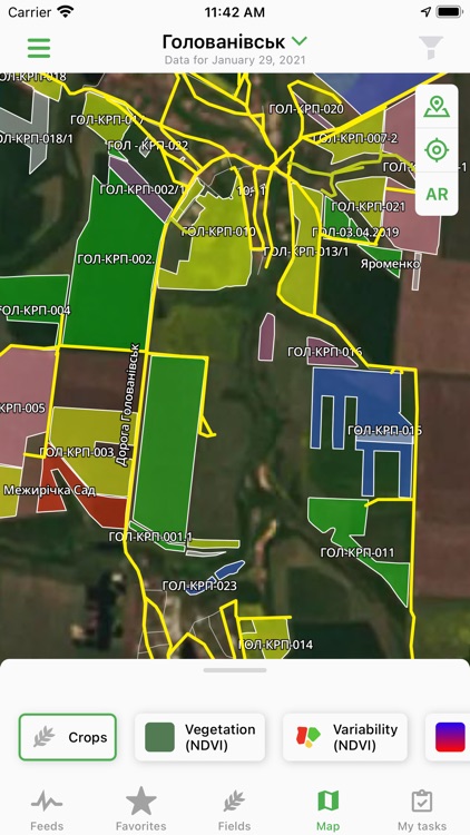 Cropwise Operations