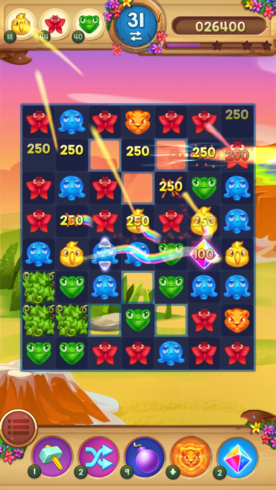 Animal Drop Safari - Match 3 Screenshot