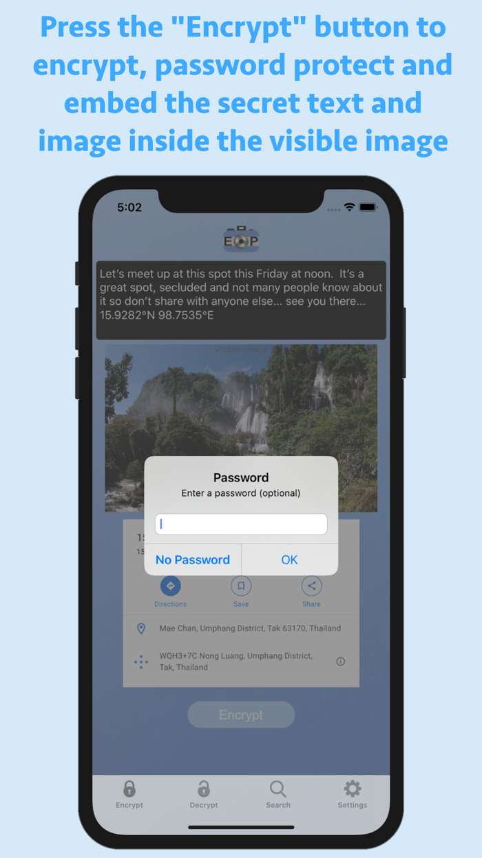 EncryptPic Secure Info and Pics