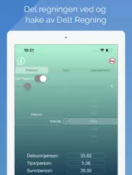 EZPZ Tip Calculator ipad bilder 1