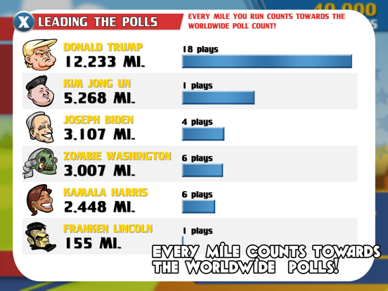 Presidents Run iPad screenshot 3 - Games app