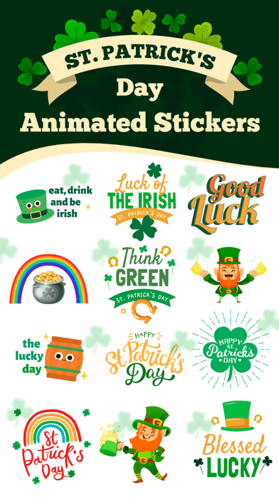 Screenshot #1 pour Saint Patrick’s day Stickers