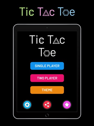 Classic Tic Tac Toe Gameのおすすめ画像1